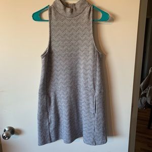 Free People mock neck knit mini dress
